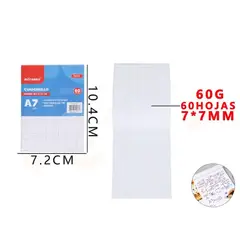 GENERICO - Cuadernillo de Composición 7.2 x 10.4cm – Rayado Escolar A7