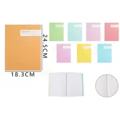 GENERICO - Cuaderno College Matemática 5mm 245x183cm 80Hojas Colores Surtidos