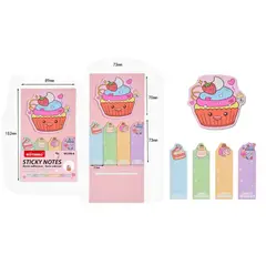 GENERICO - Notas Adhesivas Post-It Pasteles 5pcs 15x9cm Colores Surtidos