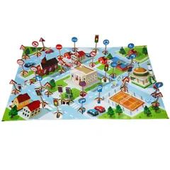 ABC - Señales de Tránsito de Madera Educativo Seguridad Vial