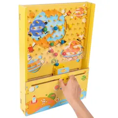 ABC - Tablero Didáctico de Canicas con Clavija Educativo