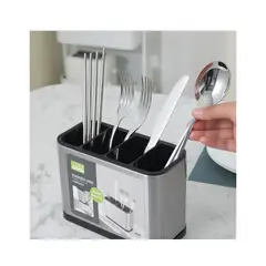 GENERICO - Soporte Para Utensilios De Cocina De Acero Inoxidable