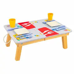 ABC - Mesa Infantil para Comer Educativa de Madera
