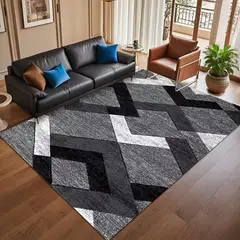 GENERICO - ALFOMBRAS RECTANGULAR CON DISEÑO 200X240 CM ILUSION 3D
