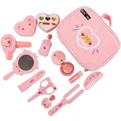 ABC - Set de Belleza Rosa con Estuche de Madera Educativo