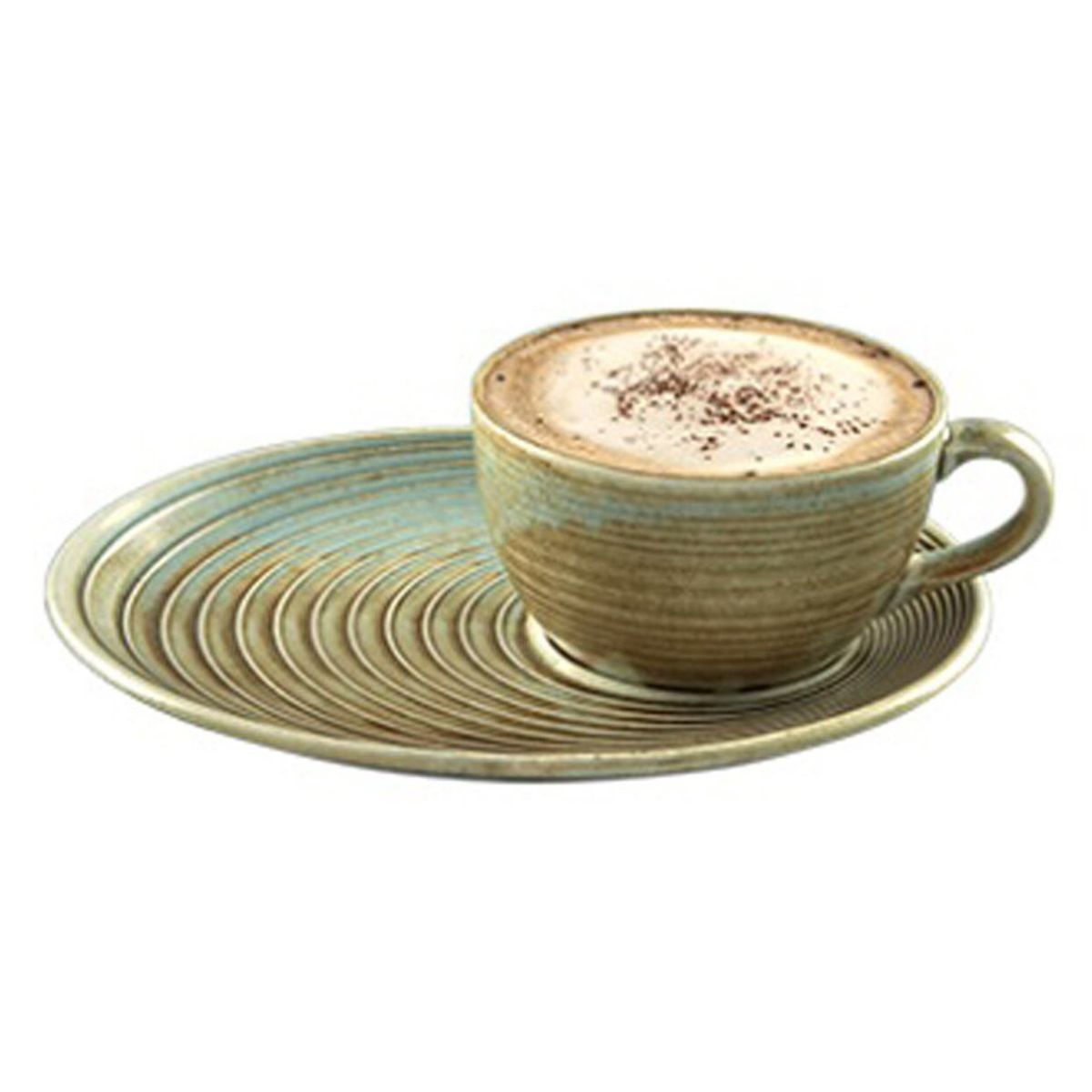 BONNA - Set 6 Pcs Taza Te/C Platillo Bonna Coral 250 Cc