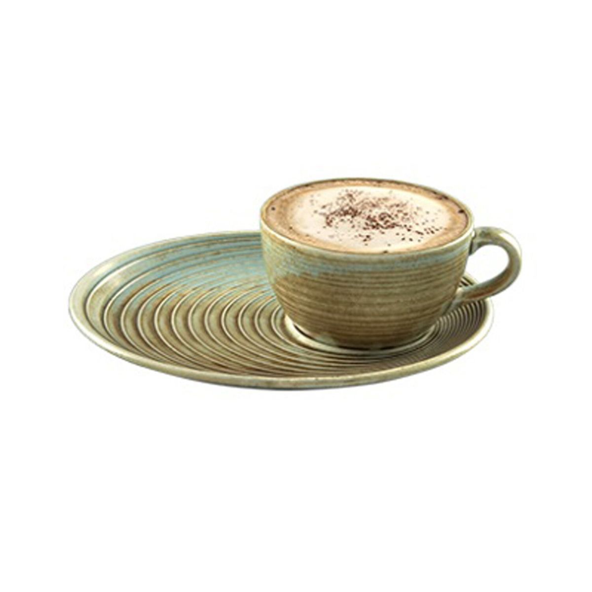 BONNA - Set 6 Pcs Taza Te/C Platillo Bonna Coral 250 Cc