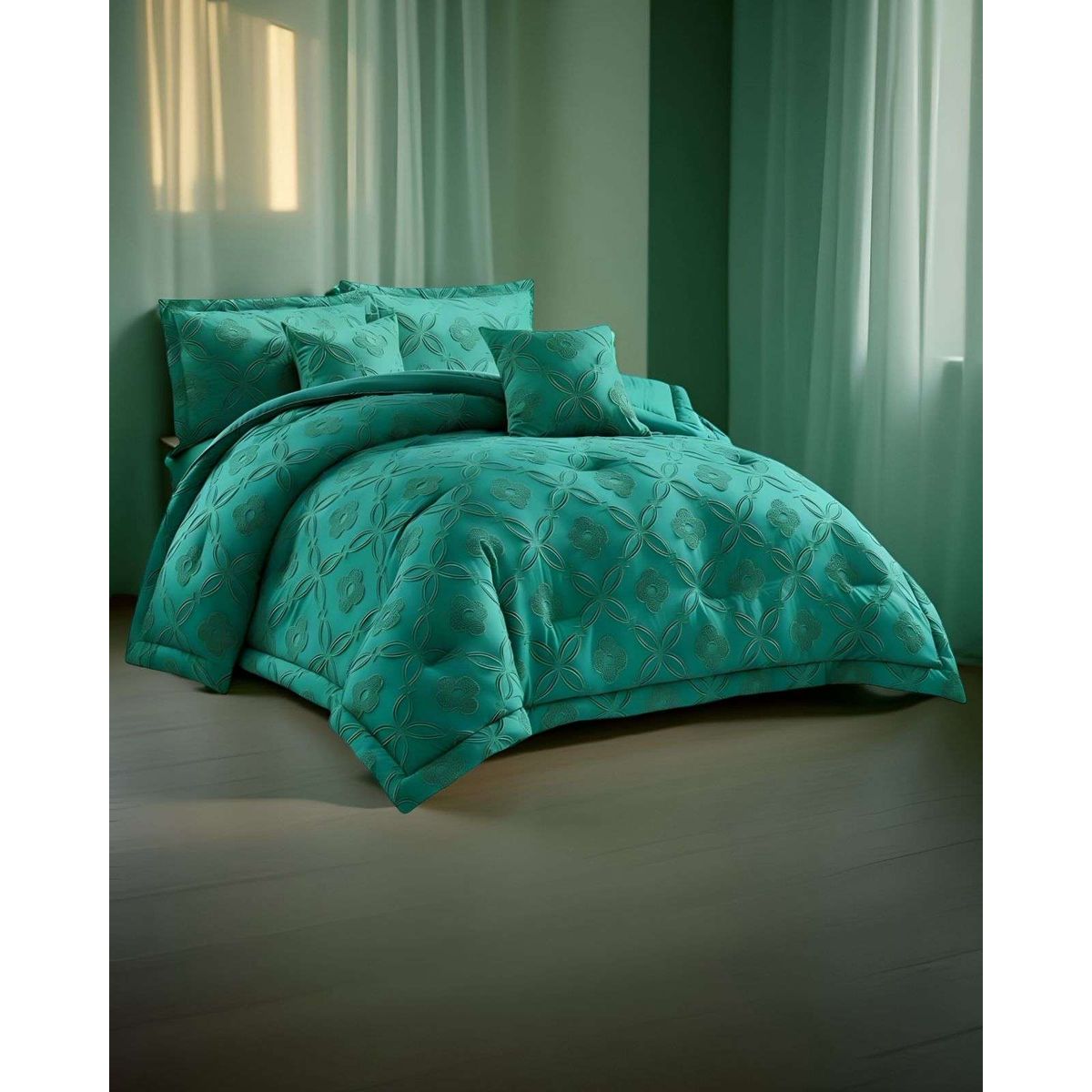 GENERICO - Cubrecama Quilt de Verano con Diseño King-Superking C3