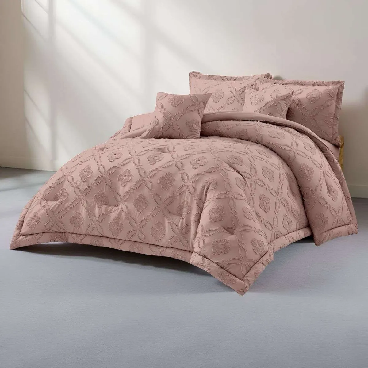 GENERICO - Cubrecama Quilt de Verano con Diseño King-Superking C4