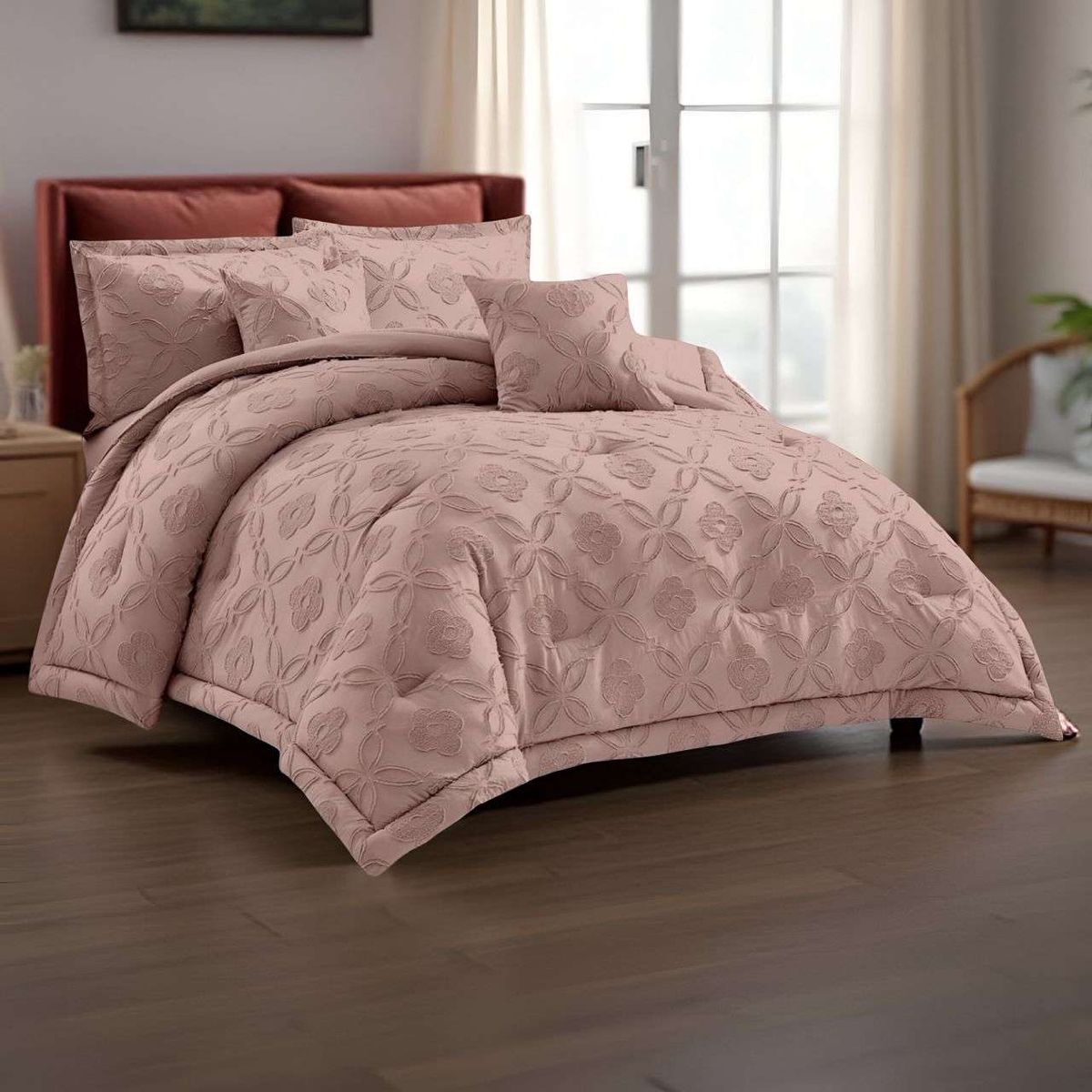 GENERICO - Cubrecama Quilt de Verano Moderno Plaza y media