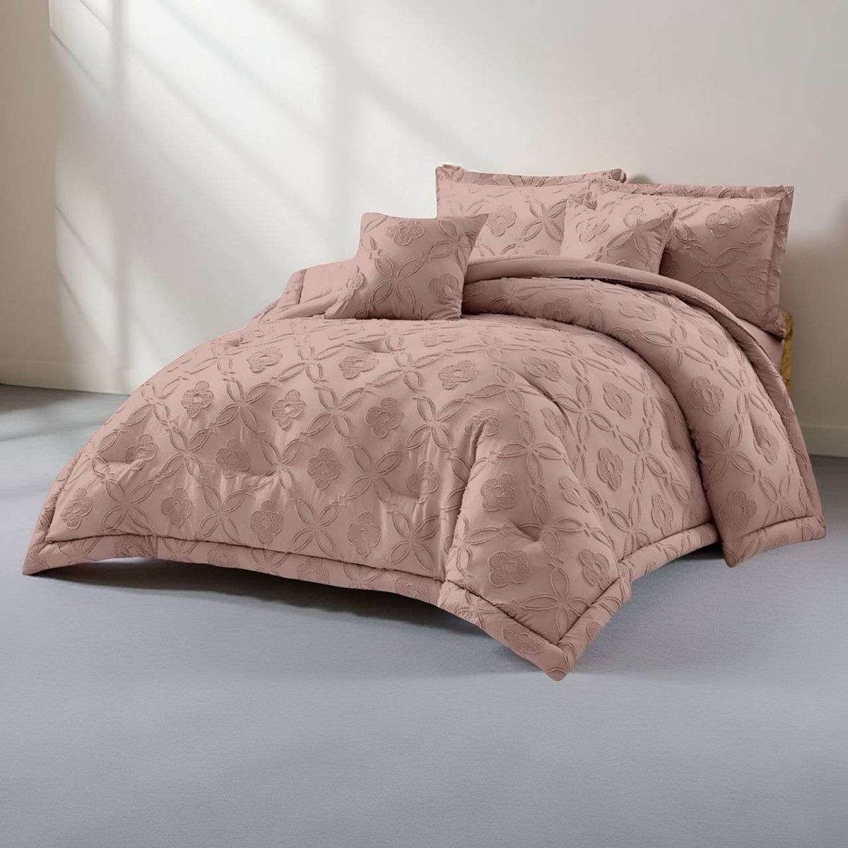 GENERICO - Cubrecama Quilt de Verano Moderno Plaza y media