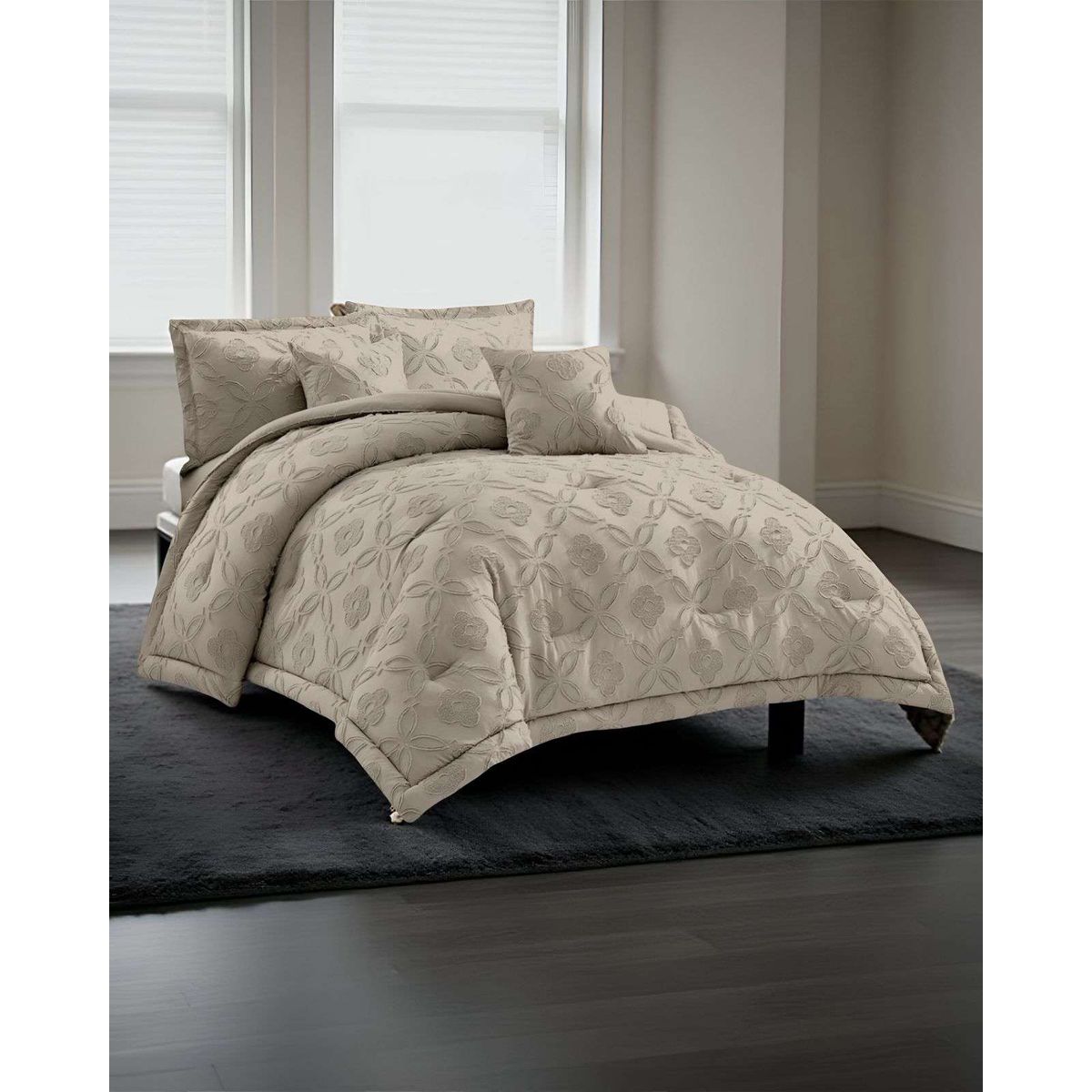 GENERICO - Cubrecama Quilt de Verano Moderno Plaza y media