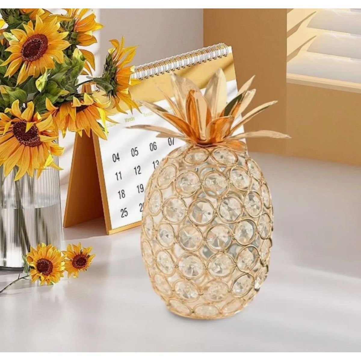 GENERICO - Adorno Decorativo De Perlas De Cristal Brillantes Con Forma