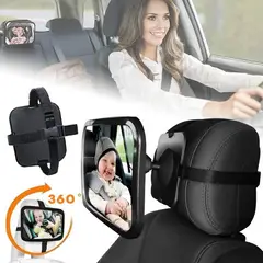 MOVI - Espejo Retrovisor para Bebé Conduce Tranquilo y Seguro