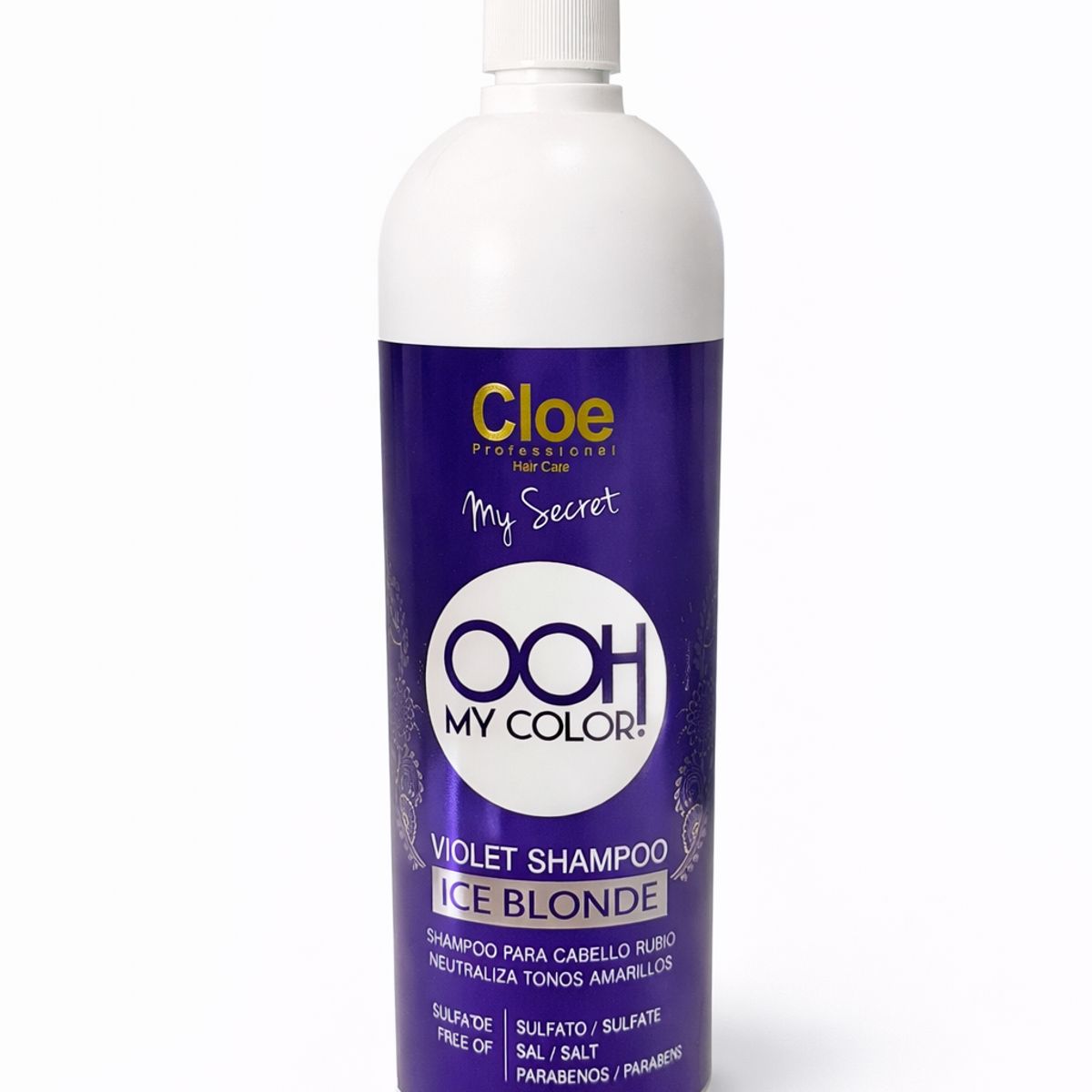 CLOE - Shampoo Matizador Ooh My Color Violet Ice Blonde Cloe 1000ml