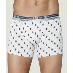 LADY GENNY - Boxer Ajustado De Algodón Con Estampado