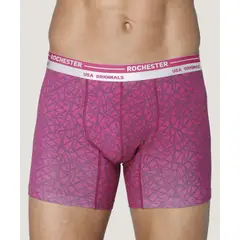 LADY GENNY - Boxer Ajustado De Algodón Con Estampado