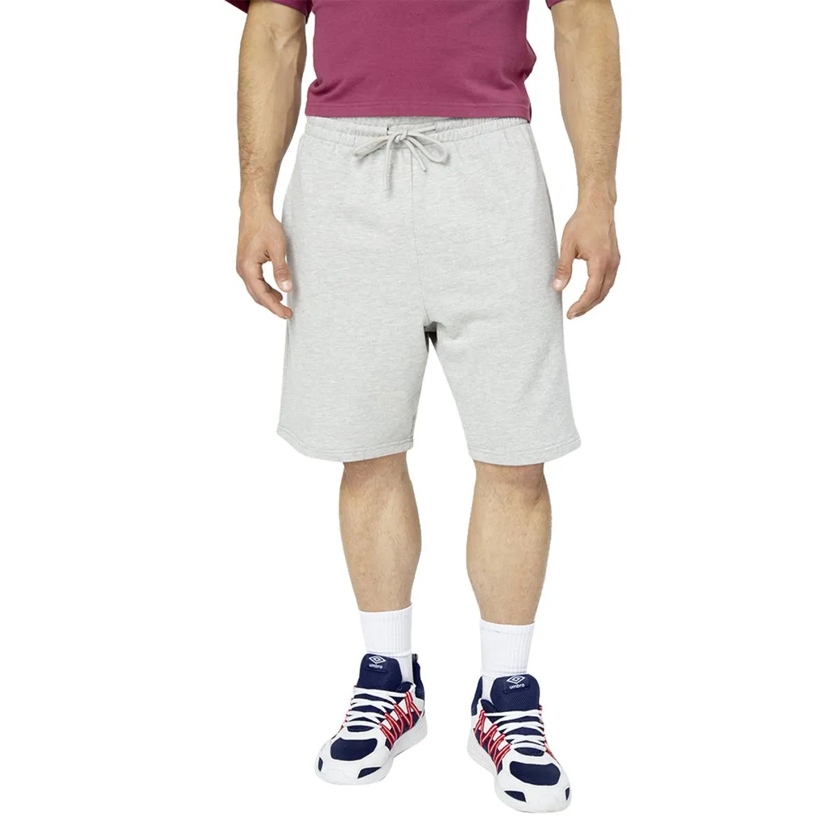 UMBRO - Short Umbro Essentials Small Logo Hombre Gris