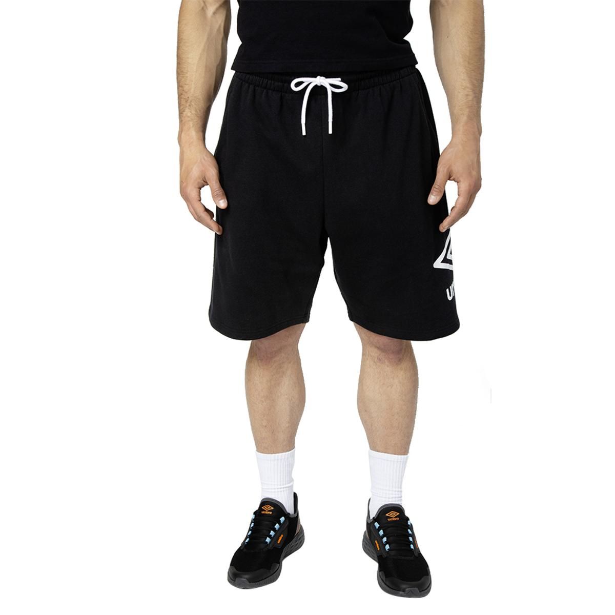 UMBRO - Short Umbro Essentials Big Logo Hombre Negro