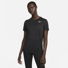 NIKE - Polera DriFIT Negro Mujer