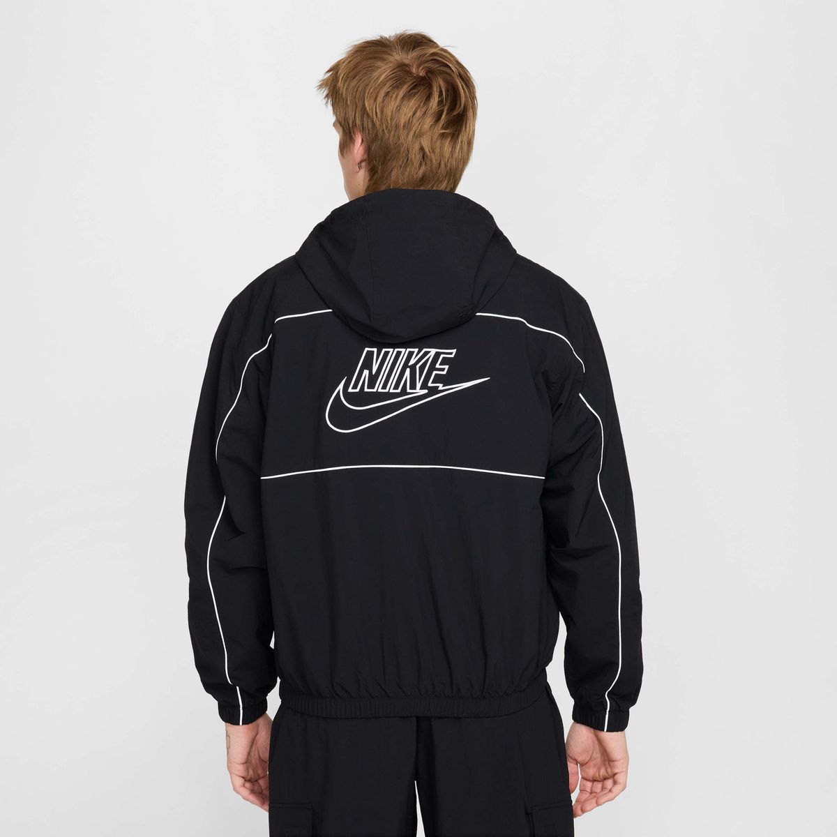 NIKE - Chaqueta deportiva Nike Club Negro Hombre