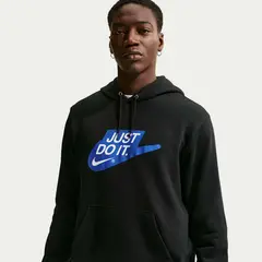 NIKE - Polerón Sportswear Club Negro Hombre