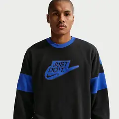 NIKE - Polerón Sportswear Club Negro Hombre