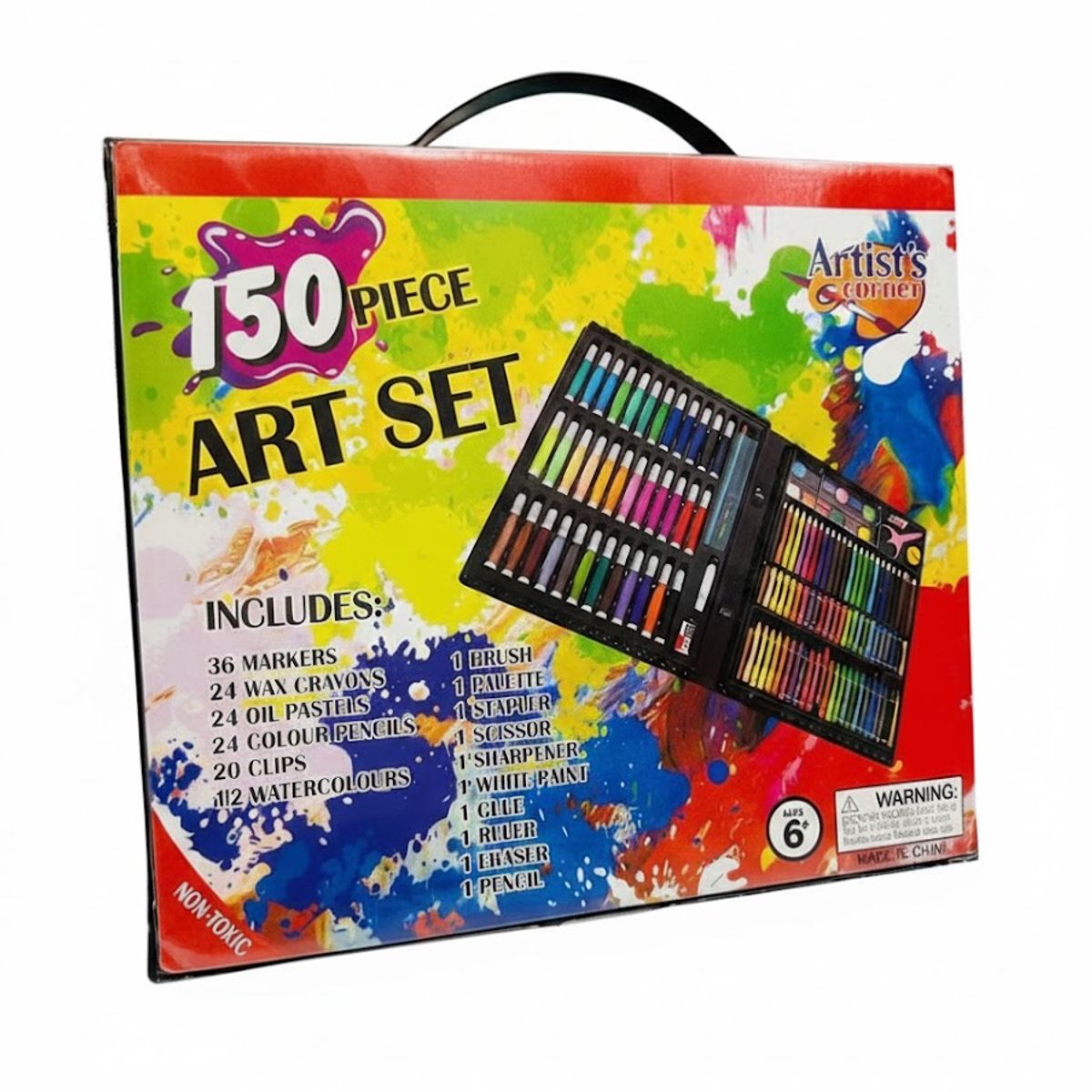 GENERICO - Set De Arte Para Niños 150 piece