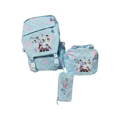 GENERICO - SET MOCHILA ESTUCHE Y LONCHERA K-POP STRAY KIDS