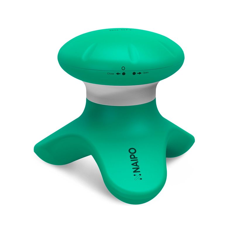 NAIPO - Masajeador Mini de Cuerpo Entero Impermeable y con Vibración Naipo Mgpc-101Mm Verd