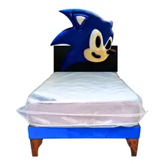 GENERICO - Cama Infantil diseño Niño de 1 plaza Rimar