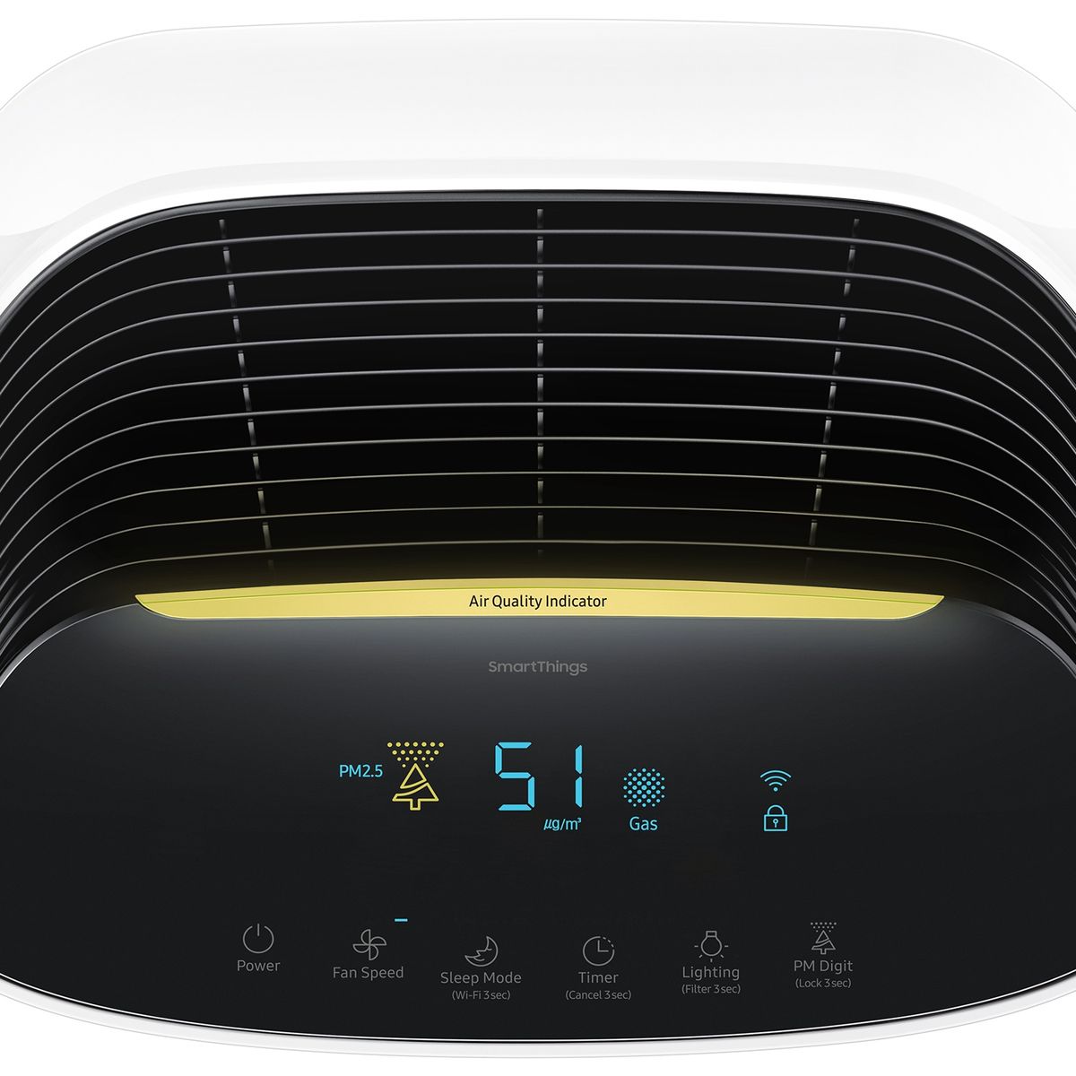 SAMSUNG - Purificador De Aire Filtro HEPA WIFI 90 m2 AX90A7080WD/ZS Samsung