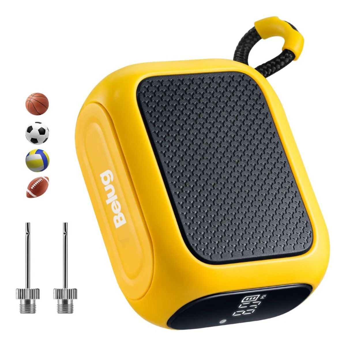 GENERICO - Bomba De Balón Eléctrica Portátil Con Pantalla Lcd Digital BELUG