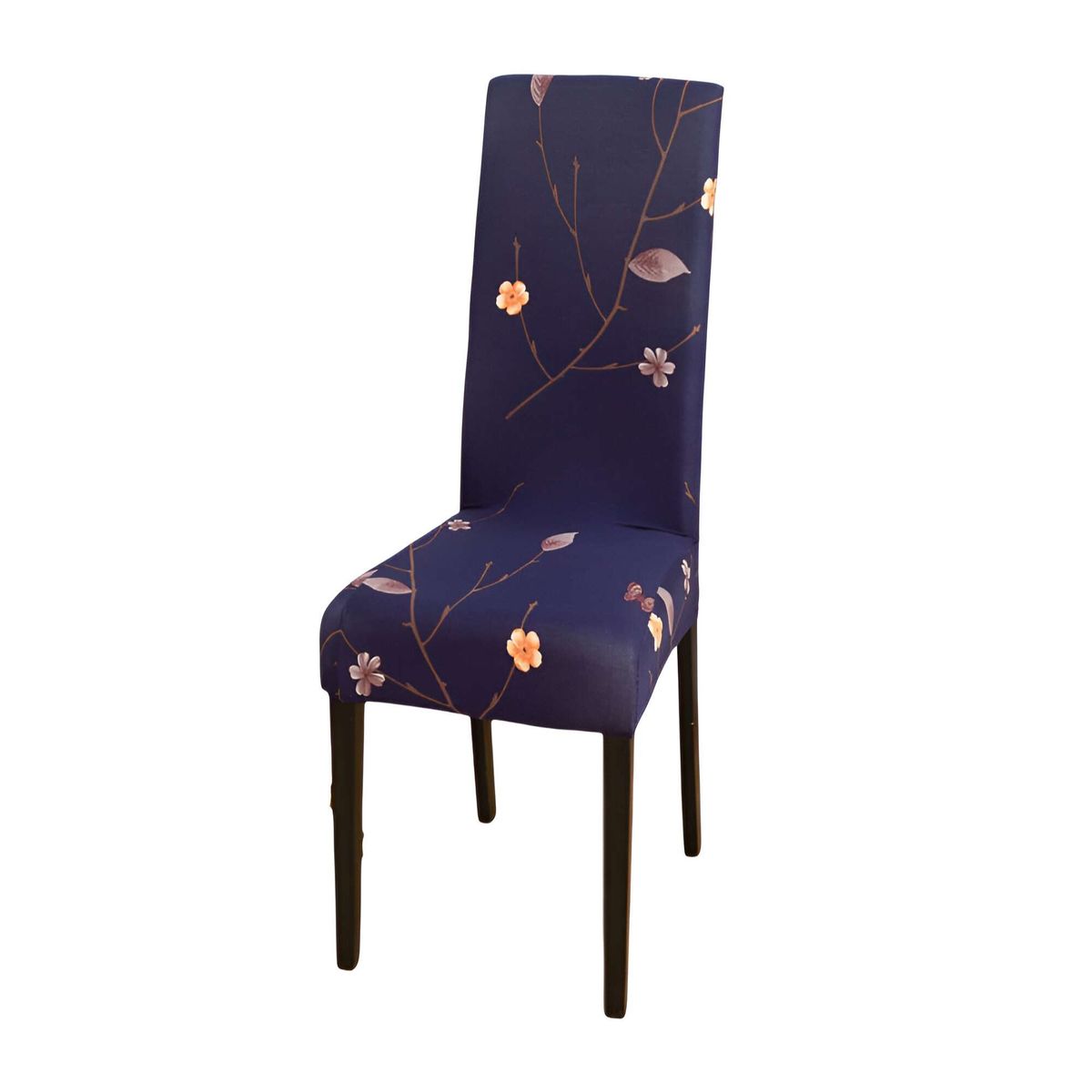 GENERICO - SET DE 6 FUNDAS DE SILLA ELASTICADAS CON DISEÑO ESTAMPADO F23