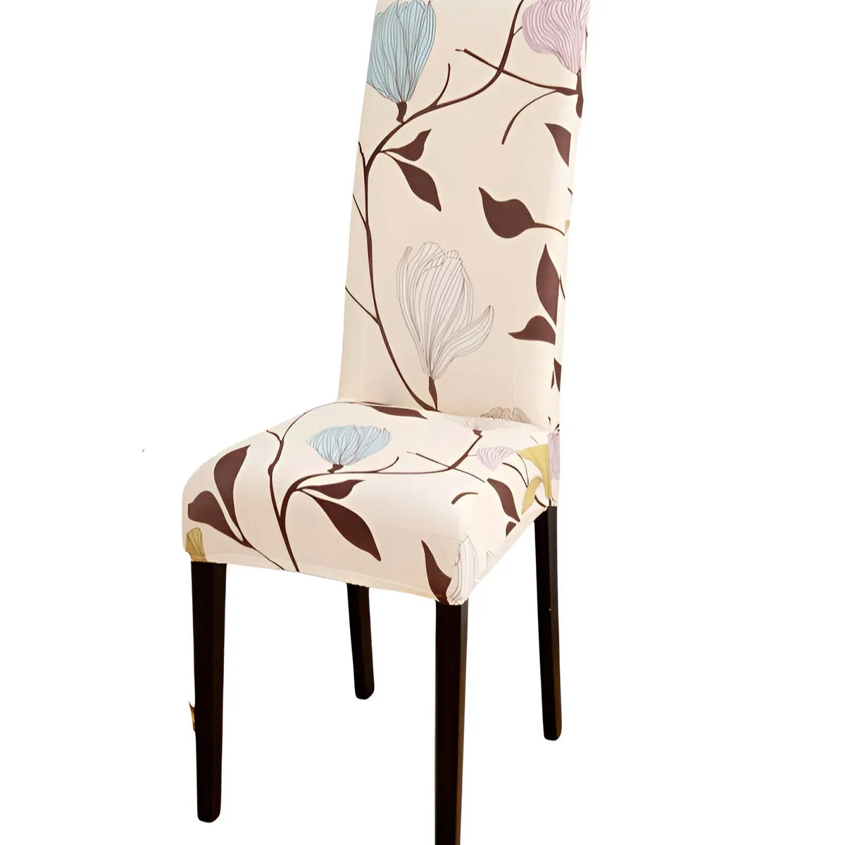 GENERICO - SET DE 6 FUNDAS DE SILLA 60CMX50CMX50CM ELASTICADAS CON DISEÑO ESTAMPADO F9