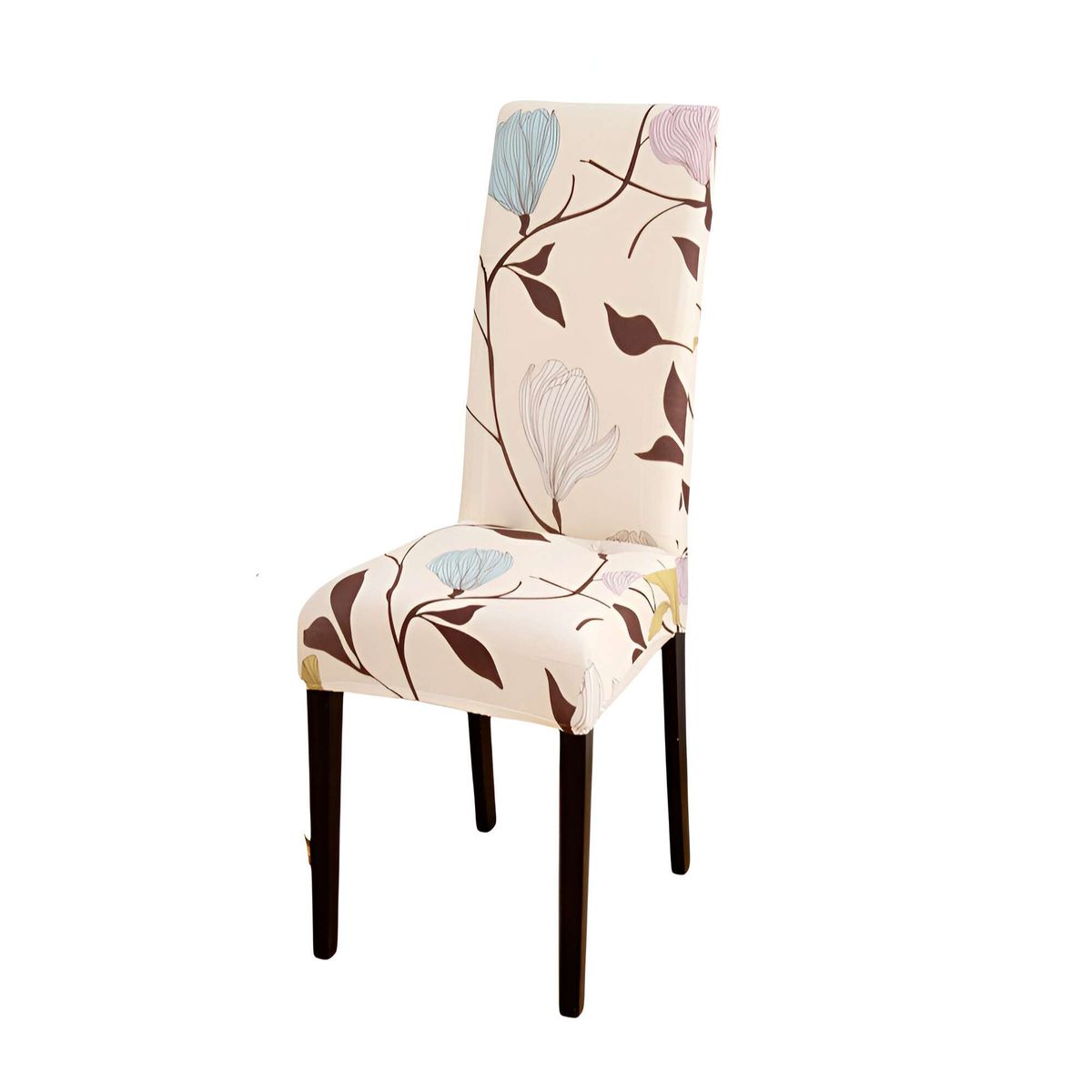 GENERICO - SET DE 6 FUNDAS DE SILLA 60CMX50CMX50CM ELASTICADAS CON DISEÑO ESTAMPADO F9