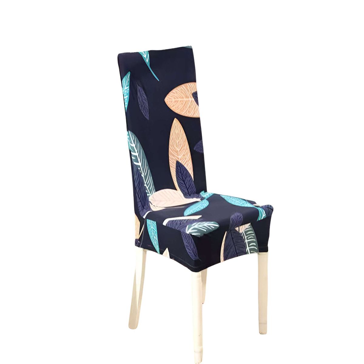 GENERICO - SET DE 6 FUNDAS DE SILLA 60CMX50CMX50CM ELASTICADAS CON DISEÑO ESTAMPADO F18