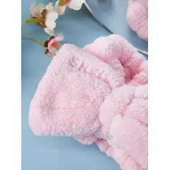 KIRAMA CLOTHING STORE - Diadema para Cabello Plush con Lazo Color al Azar