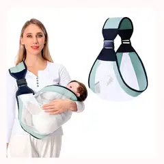 GENERICO - Fular portabebés canguro ergonómico