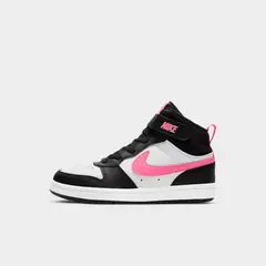 NIKE - Zapatillas Court Borough Mid 2 Negro Niña
