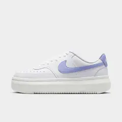 NIKE - Zapatillas Court Vision Alta Blanco Mujer