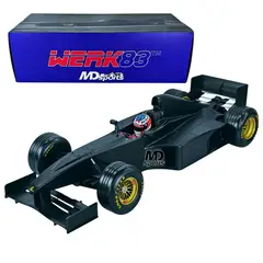 FORMULA 1 - Auto Ferrari F300 Negra Test Fiorano 1998 Michael Schumacher Werk83 1:12
