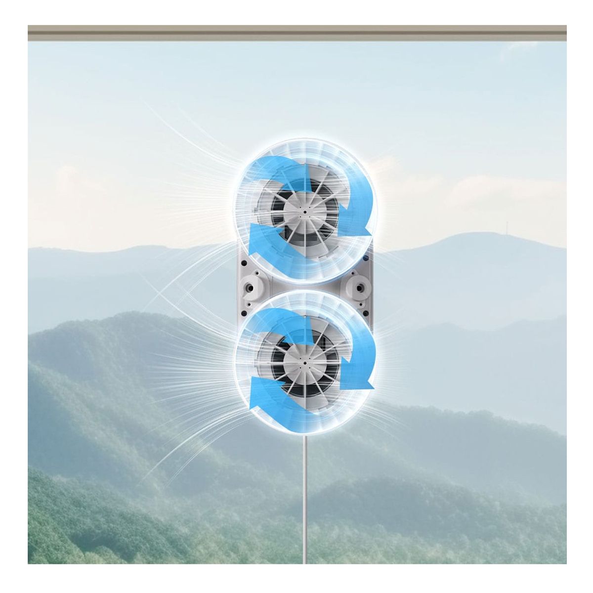 HUTT - HUTT Robot Limpia Vidrios ddc56 Color Blanco