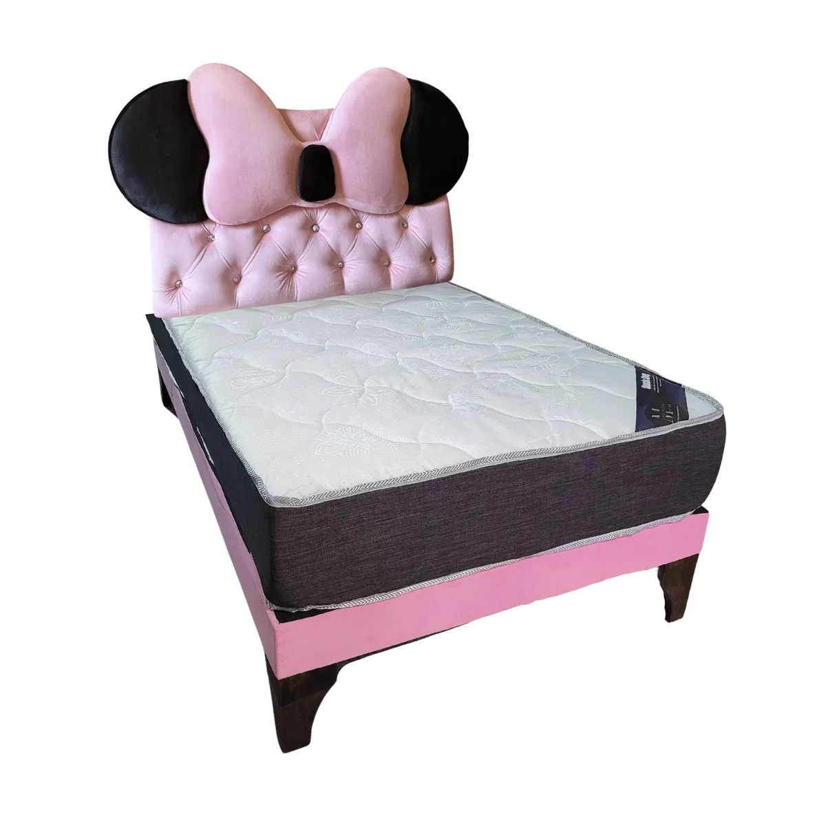 GENERICO - Cama Infantil diseño Niña de 1 plaza Rimar