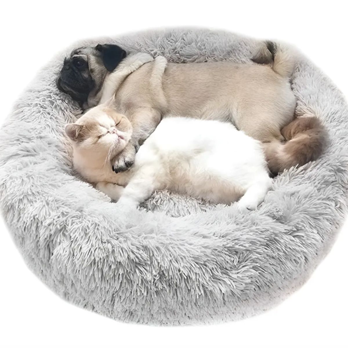GENERICO - Cama Antiestrés Para Mascotas Gatos Perros De 70 Cm