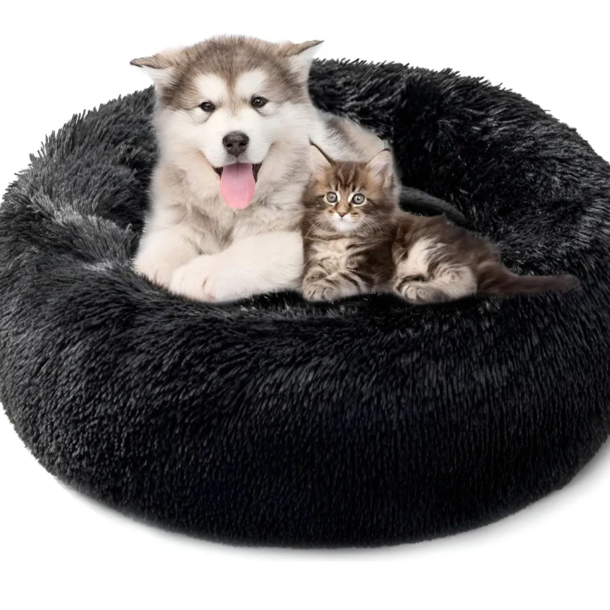 GENERICO - Cama Antiestrés Para Mascotas Gatos Perros De 70 Cm