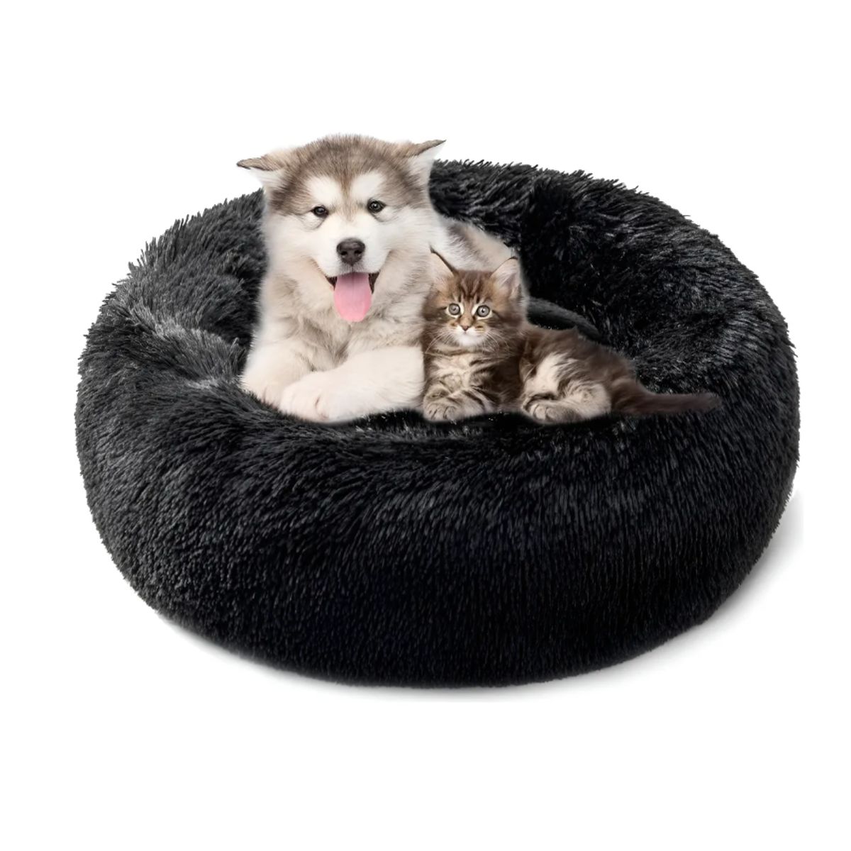 GENERICO - Cama Antiestrés Para Mascotas Gatos Perros De 70 Cm