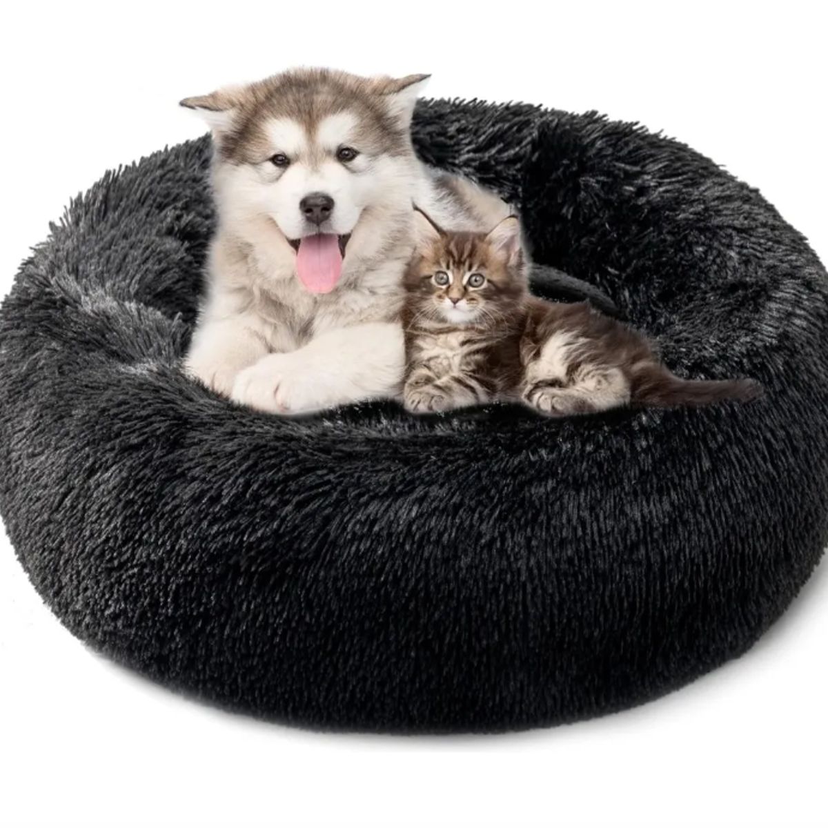 GENERICO - Cama Antiestrés Mascotas Gatos Perros De 80 Cm Grande Xxl