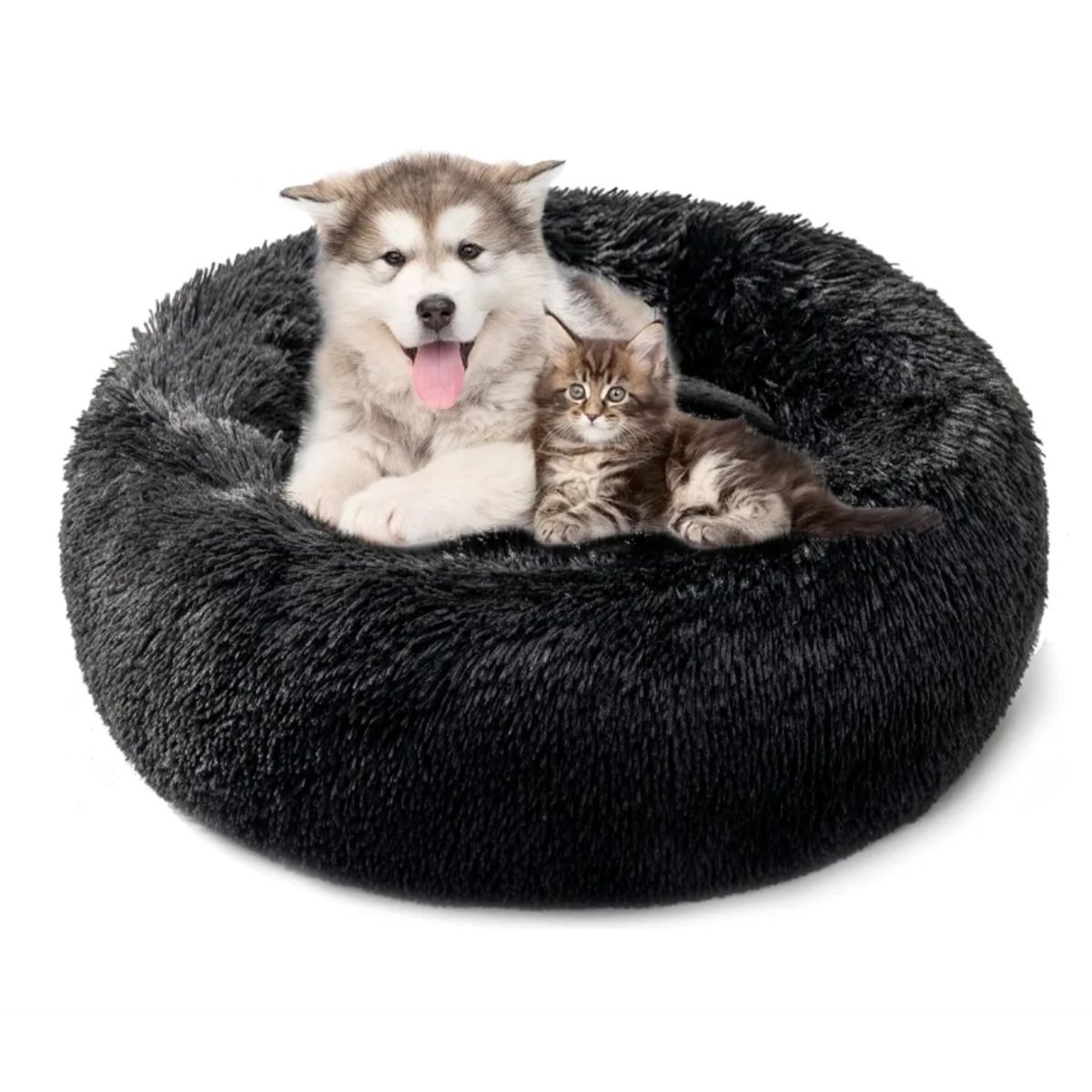 GENERICO - Cama Antiestrés Mascotas Gatos Perros De 80 Cm Grande Xxl