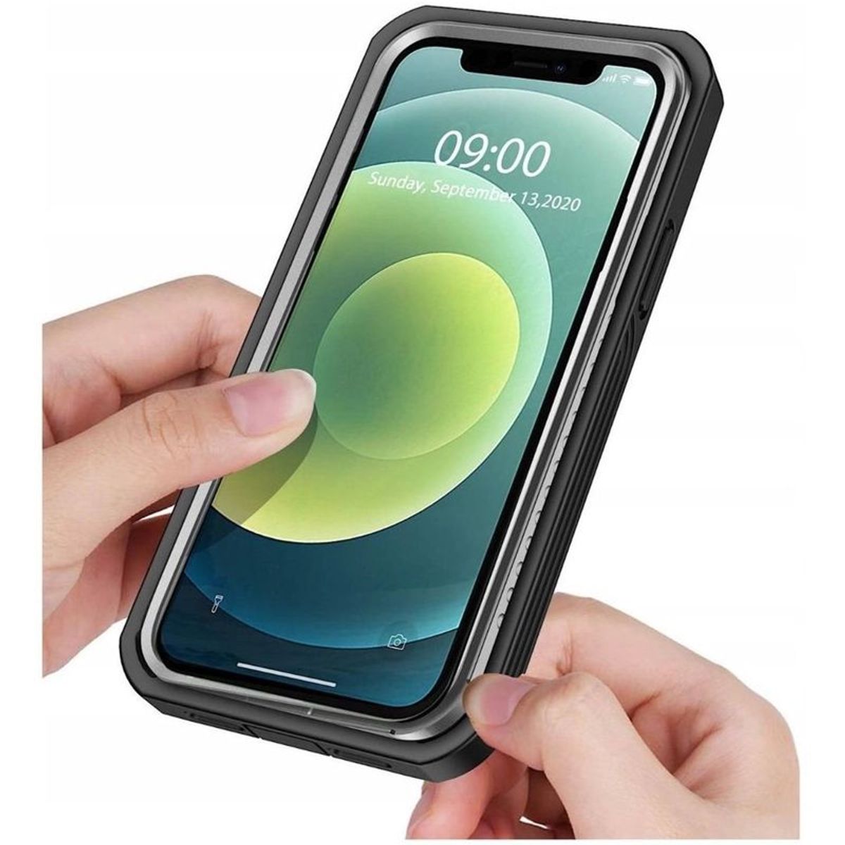 GENERICO - Carcasa Proteccion 360 Para iPhone 12 Mini